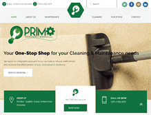Tablet Screenshot of primoms.com